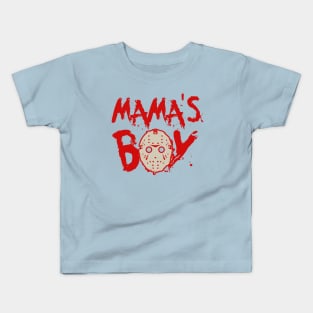 Friday The 13th Jason Vorhees Mama's Boy Kids T-Shirt